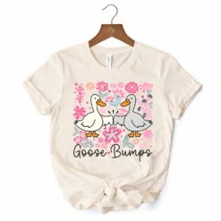 Funny Goose Bumps Floral T-Shirt, White, Natural And Black Sarcastic Goose Tee Gifts 22 Funny Goose Bumps Floral T-Shirt, White, Natural And Black Sarcastic Goose Tee Gifts -Eds Plant Shop funny goose bumps floral t shirt white natural and black sarcastic goose tee gifts 881678