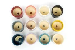 Gemstone Porcelain Planter Pot With Water Saucer 6.25 Inch 41 Gemstone Porcelain Planter Pot With Water Saucer 6.25 Inch -Eds Plant Shop gemstone porcelain planter pot with water saucer 625 inch 458645