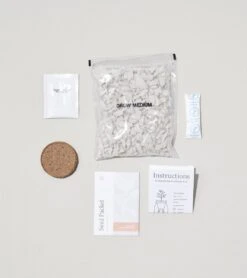 Glow & Grow Candle-to-Planter Kit – Basil, Daisies, Aloe, Or Spruce -Eds Plant Shop glow grow candle to planter kit basil daisies aloe or spruce 625533