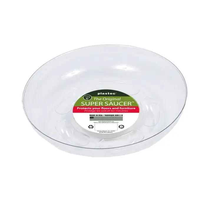 Heavy-Duty Ventilated PET Plant Saucer – 50% Recycled, Recyclable | 6″–24″ 3 Heavy-Duty Ventilated PET Plant Saucer – 50% Recycled, Recyclable | 6″–24″