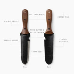 Barebones Hori Hori Classic – The Ultimate Gardening Multi-Tool -Eds Plant Shop hori hori classic gardening tool 566392