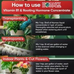 Hormex Rooting Hormone Concentrate With B1 – Root Growth & Plant Health Booster -Eds Plant Shop hormex rooting hormone concentrate with b1 root growth plant health booster 719835