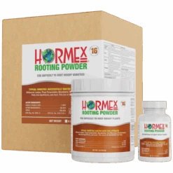 Hormex Rooting Powder #16 – 1.60% IBA Professional-Grade Cloning Hormone For Difficult Hardwood Cuttings