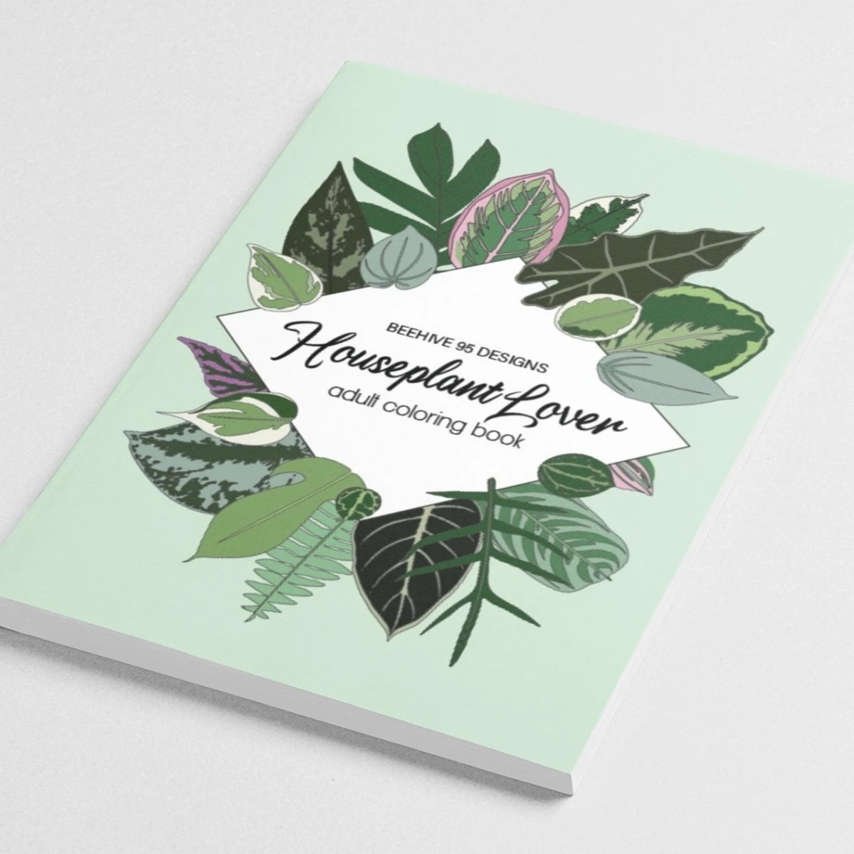 Houseplant Lover Coloring Book | 50 Pages Of Botanical Bliss 4 Houseplant Lover Coloring Book | 50 Pages Of Botanical Bliss - Image 2