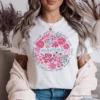 Inspiring Floral Mama T-Shirt, White, Black And Natural Boho Tee For Strong And Loving Mothers -Eds Plant Shop inspiring floral mama t shirt white black and natural boho tee for strong and loving mothers 244294