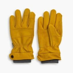 Barebones Kunar Glove: Premium All-Purpose Work Glove: Natural/Yellow