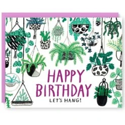 Let's Hang Birthday Card