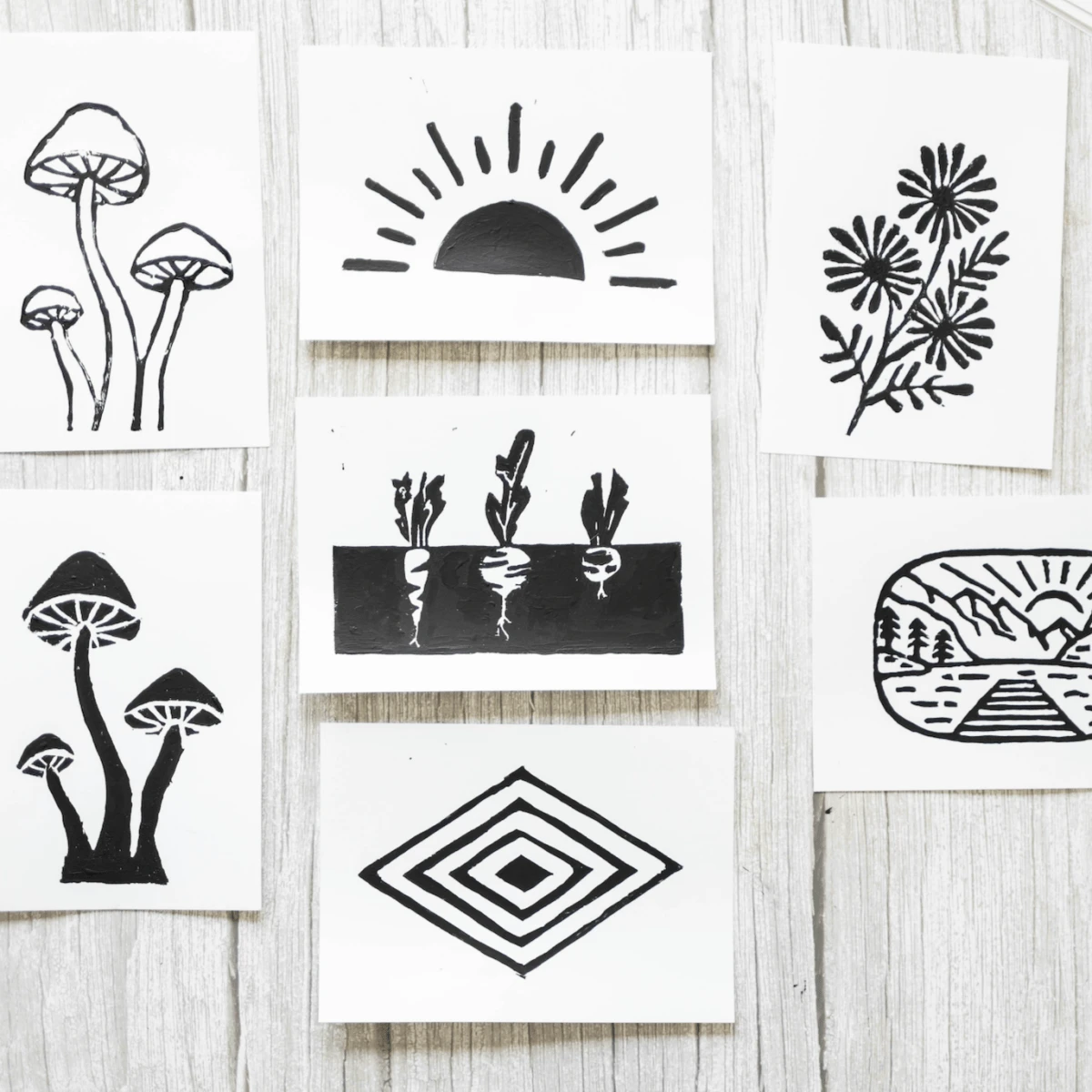 Linocut Printmaking Kit – Complete DIY Carving & Printing Set 10 Linocut Printmaking Kit – Complete DIY Carving & Printing Set - Image 8