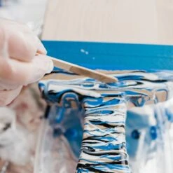 Marbled Resin Wood Board -Eds Plant Shop marbled resin wood board 651253