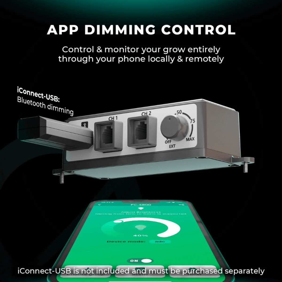 Mars Hydro FC4800-EVO 480W Smart Grow System Samsung LM301H LED Grow Light 9 Mars Hydro FC4800-EVO 480W Smart Grow System Samsung LM301H LED Grow Light - Image 7