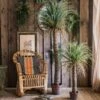 Moroccan Artificial Palm Tree In Pot | Handmade Silk Palm Tree For Indoor Decor -Eds Plant Shop moroccan artificial palm tree in pot 363029