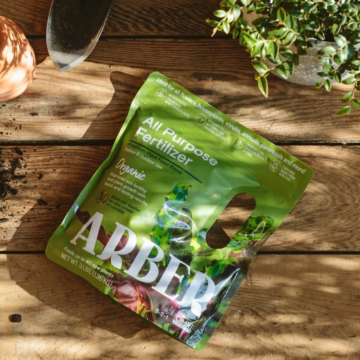 Organic All-Purpose Fertilizer – 3 Lbs | With Biochar For Lasting Results 5 Organic All-Purpose Fertilizer – 3 Lbs | With Biochar For Lasting Results - Image 3