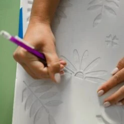 Painted Throw Pillow Kit -Eds Plant Shop painted throw pillow kit 301396