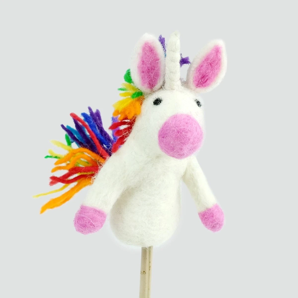 Rainbow Unicorn Finger Puppet 3 Rainbow Unicorn Finger Puppet