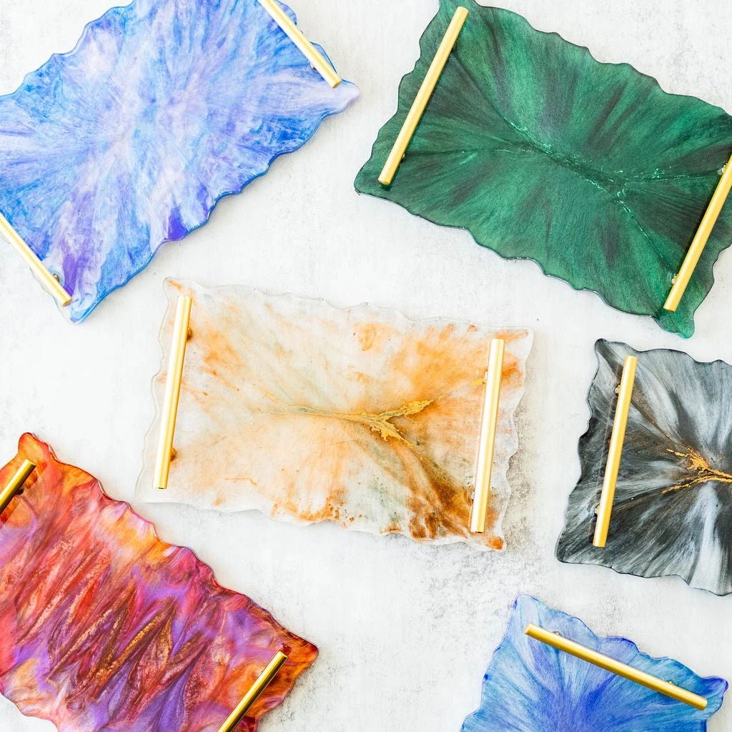 Resin Serving Tray Kit 3 Resin Serving Tray Kit
