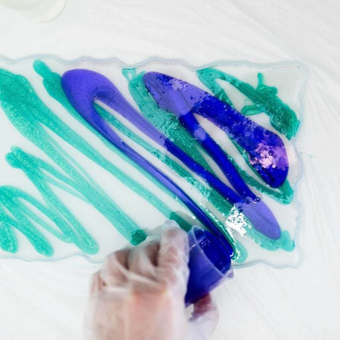 Resin Serving Tray Kit 6 Resin Serving Tray Kit - Image 4