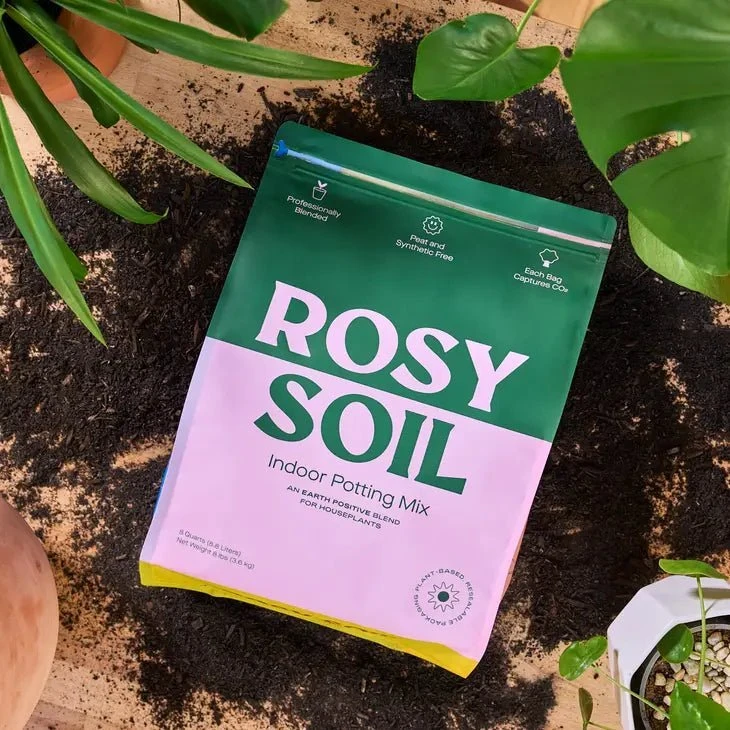 Rosy Soil Organic Indoor Potting Mix- Houseplant 8qt. 4 Rosy Soil Organic Indoor Potting Mix- Houseplant 8qt. - Image 2