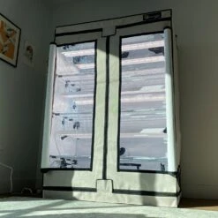 Seeds & Starts 3-Tier Walden White LED Grow Tent Kit -Eds Plant Shop seeds starts 3 tier walden white led grow tent kit 403443