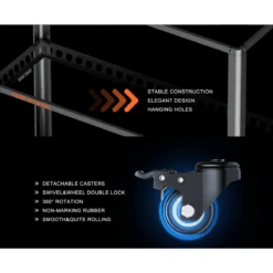 Spider Farmer 3 Tier Metal Plant Stand With Trays 22 Spider Farmer 3 Tier Metal Plant Stand With Trays -Eds Plant Shop spider farmer 3 tier metal plant stand with trays 378471