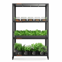 Spider Farmer 3 Tier Metal Plant Stand With Trays