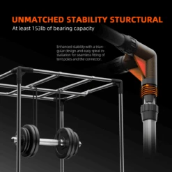 Spider Farmer 5' X 5' X 6' 8" Indoor Grow Tent | Pro-Grade & Sturdy -Eds Plant Shop spider farmer 5 x 5 x 6 8 indoor grow tent pro grade sturdy 954603