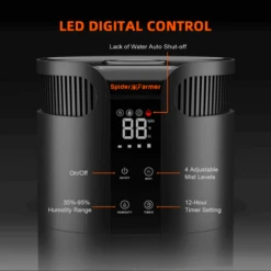 Spider Farmer Cool Mist Humidifier 16L | Precision Humidity Control For Grow Tents -Eds Plant Shop spider farmer cool mist humidifier 16l precision humidity control for grow tents 391250