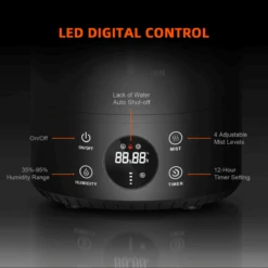 Spider Farmer Cool Mist Humidifier 6L | Compact Humidity Solution For Grow Tents -Eds Plant Shop spider farmer cool mist humidifier 6l compact humidity solution for grow tents 426343