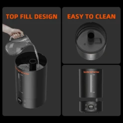 Spider Farmer Cool Mist Humidifier 6L | Compact Humidity Solution For Grow Tents -Eds Plant Shop spider farmer cool mist humidifier 6l compact humidity solution for grow tents 529493