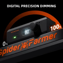 Spider Farmer G4500 450W Dimmable Full Spectrum LED Grow Light -Eds Plant Shop spider farmer g4500 450w dimmable full spectrum led grow light 907470