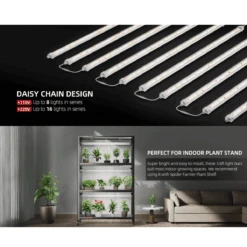 Spider Farmer Glow80 80W Full Spectrum LED Grow Light | Sunlike Spectrum For All Growth Cycles 24 Spider Farmer Glow80 80W Full Spectrum LED Grow Light | Sunlike Spectrum For All Growth Cycles -Eds Plant Shop spider farmer glow80 80w full spectrum led grow light sunlike spectrum for all growth cycles 304469