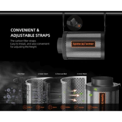 Spider Farmer Grow Kit 6" Inline Duct Fan And Carbon Filter Combo 26 Spider Farmer Grow Kit 6" Inline Duct Fan And Carbon Filter Combo -Eds Plant Shop spider farmer grow kit 6 inline duct fan and carbon filter combo 313138