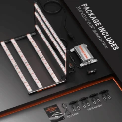 Spider Farmer SE5000 480W Dimmable Full Spectrum LED Grow Light -Eds Plant Shop spider farmer se5000 480w dimmable full spectrum led grow light 172019