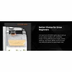 Spider Farmer SF1000D LED Grow Light | Full Spectrum, Energy Efficient, 100W -Eds Plant Shop spider farmer sf1000d led grow light full spectrum energy efficient 100w 851181