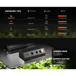 Spider Farmer SF2000 200W Dimmable Full Spectrum LED Grow Light 26 Spider Farmer SF2000 200W Dimmable Full Spectrum LED Grow Light -Eds Plant Shop spider farmer sf2000 200w dimmable full spectrum led grow light 456559