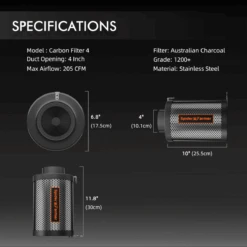 Spider Farmer SF2000 Grow Tent Kit With Inline Fan And Controller -Eds Plant Shop spider farmer sf2000 grow tent kit with inline fan and controller 680711