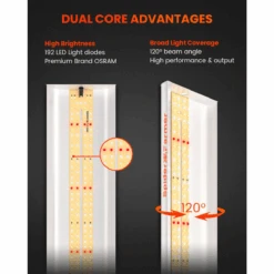 Spider Farmer SF300 33W LED Veg Grow Light 17 Spider Farmer SF300 33W LED Veg Grow Light -Eds Plant Shop spider farmer sf300 33w led veg grow light 572921