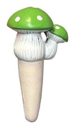 Terra Cotta Mushroom Self-Watering Spikes -Eds Plant Shop terra cotta mushroom self watering spikes 995593