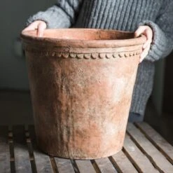 Terracotta & Concrete Planter Pot 24 Terracotta & Concrete Planter Pot -Eds Plant Shop terracotta concrete planter pot 338730