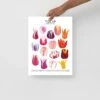 Tulip Species ID Chart - Botanical Floral Art Print 1 Tulip Species ID Chart - Botanical Floral Art Print -Eds Plant Shop tulip species id chart botanical floral art print 195941