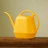 Watering Can Aqua Rite 1.2 Gal. (144 Oz) Earthy Yellow -Eds Plant Shop watering can aqua rite 12 gal 144 oz earthy yellow 357821