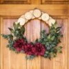 Winter Wood Slice Wreath Kit 2 Winter Wood Slice Wreath Kit -Eds Plant Shop winter wood slice wreath kit 457175