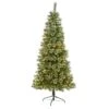7-ft Wisconsin Slim Snow Tip Pine Tree – Elegance Made Simple