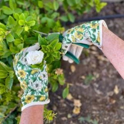 Women's Floral Gardening And Project Gloves "The Betsy"