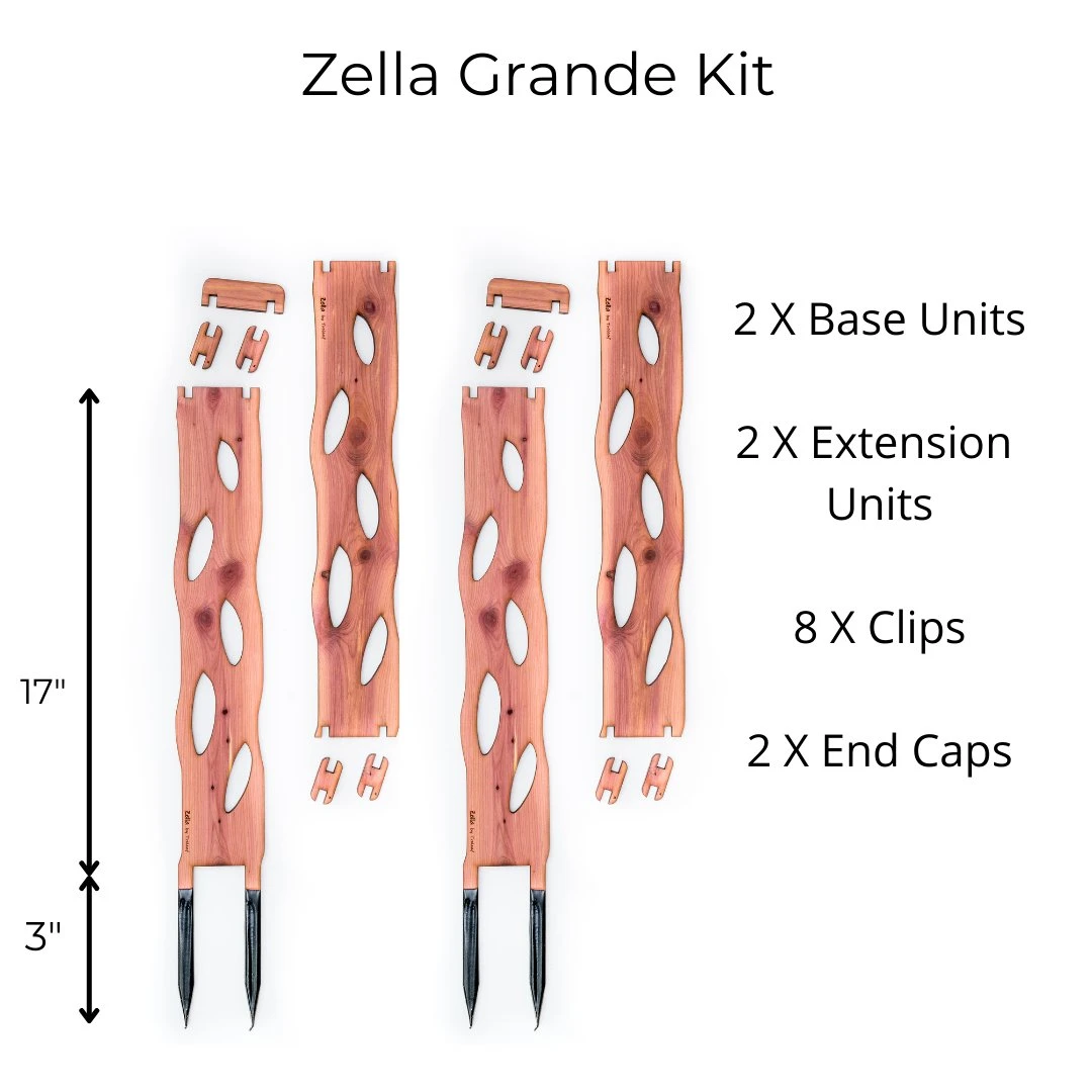 Wooden Extendable Plant Support & Trellis - Zella 9 Wooden Extendable Plant Support & Trellis - Zella - Image 7