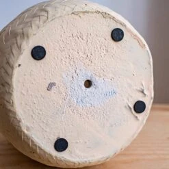 Woven Cement Planter With Rope Accent 26 Woven Cement Planter With Rope Accent -Eds Plant Shop woven cement planter with rope accent 390447